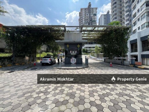Freehold, Level 2, Renovated, Partially Furnished & 3 Parking | Condominium Maisson by the Park, Ara Damasara