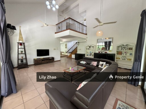 2 Storey Bungalow / Detached House Fully Furnished with Private Garden at Strategic Location for Sale @Luyang, Kota Kinabalu