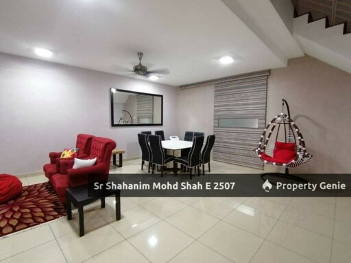 2 STOREY SUPERLINK FOR SALE - SPACIOUS ANGLURA 2 STOREY SUPERLINK, LAMAN GLENMARIE, SHAH ALAM, SELANGOR