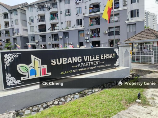 Subang Ville Ehsan Rent, 3 Rooms Partly Furnished, Bandar Sunway Petaling Jaya