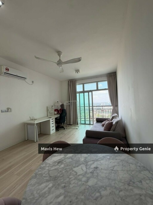 For Rent SKS Habitat Apartment @ Larkin/ 1 Carpark/ Fully Furnished