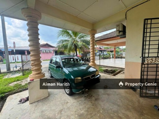 SEMI D MURAH TANAH LUAS & UNIT CORNER Semi D Single Storey Taman Berjaya Permai, Kempadang For Sale