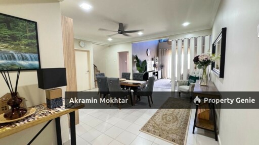 Fully Furnished & 3 Parking | Penthouse Duplex Residensi Alami, Seksyen 13 Shah Alam