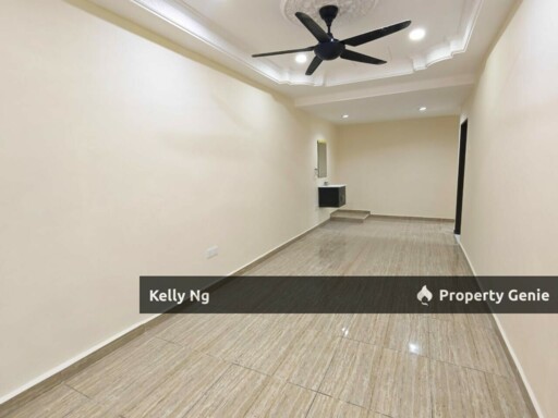 Sngle Stty Corner Partially Furnished House At Tmn Melawis Teluk Pulai Klang For Rent