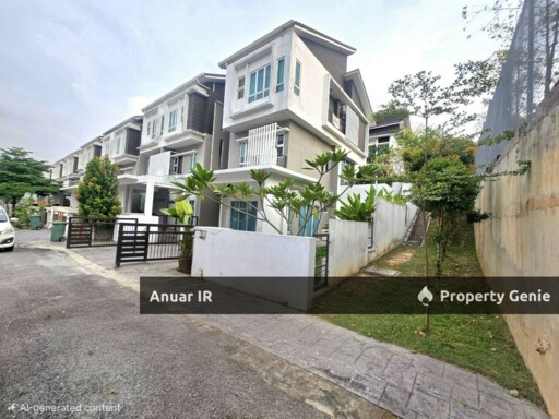 [CORNER LOT EXTRA LAND] 3-storey Terrace Superlink Tiara South