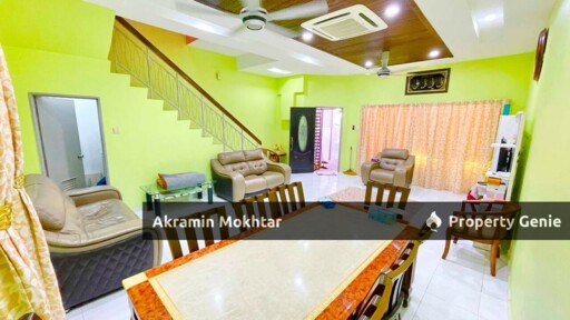 Fully Furnished & Fully Extended | Double Storey Terrace House Taman Lily Antara Gapi Serendah Selangor