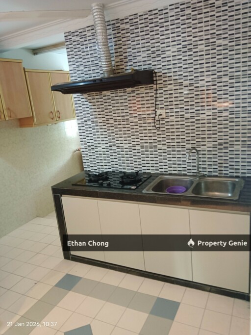 Partially Furnished Unit for Sale at Sri Alam Condominium, Shah Alam