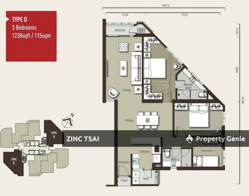 VIVO Residence @ 9 Seputeh {Save RM 216,800} 5 mins Drive to Mid Valley KTM Station & Mid Valley Megamall