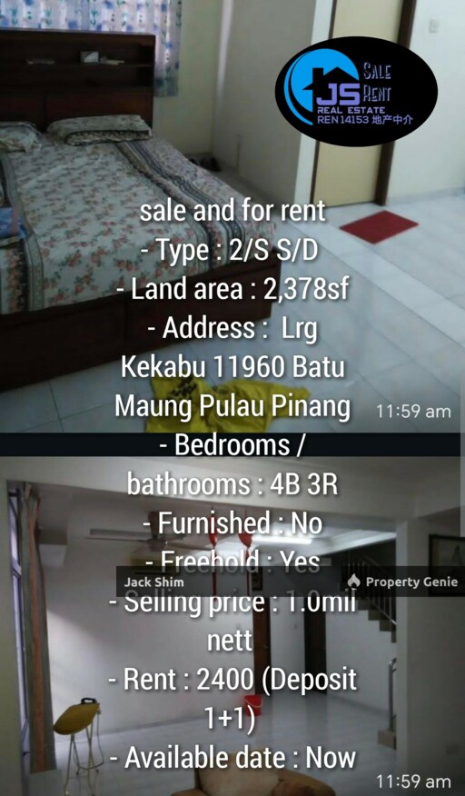 Double storey semi d
