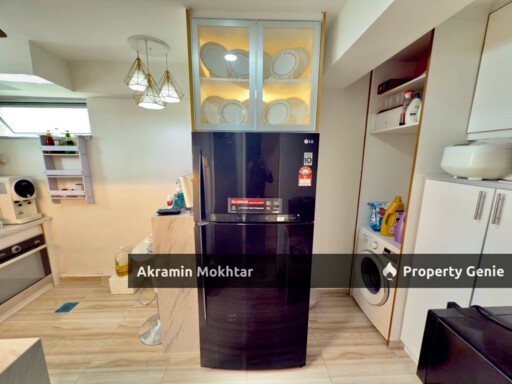 Fully Renovated, Fully Furnished, Corner Unit & 1 Parking | Danau Idaman Condominium, Taman Desa Kuala Lumpur