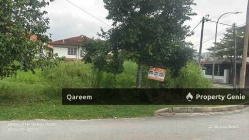 [Corner Lot] Residential Land 6330sft Ayer Madu Setapak. KL