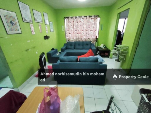 Siap Reno💥 Flat PKNS Seksyen 8 Shah Alam, Nak Jual RM180k(nego)