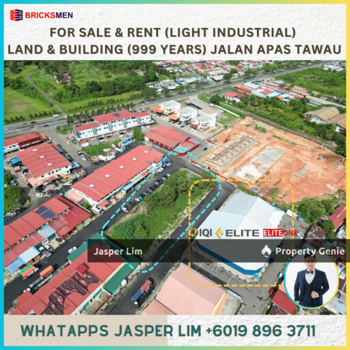 Industrial Land Tawau 20CL Title 999 Years 31,759 SQ FT