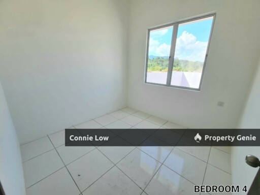 Guarded New and Never Occupied Single Storey Terrace House Corner Klebang Delima Ipoh