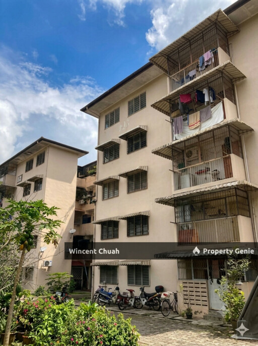 CORNER UNIT Flat Seksyen 2 Wangsa Maju Blok C 2nd Floor