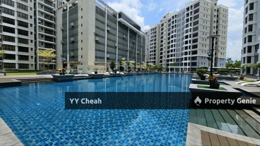 Tiger Lane Condo For Sale High Floor RM400k Only, 2 Parkings