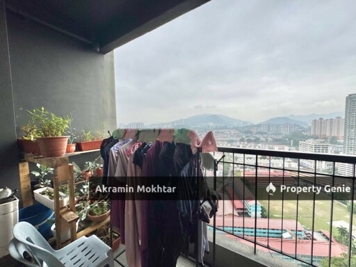 Corner Unit, Fully Furnished & 2 Parking | Residensi Rampai The Parc Tower, Setapak