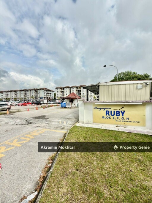 LEVEL 2 Pangsapuri Ruby,Seksyen U5 Shah Alam for Sale
