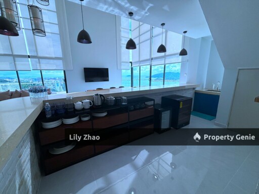 Exclusive Full Sea View Triplex Resort Penthouse For Sale, 3,701 Sf, Signal Hill, Kota Kinabalu City, Sabah.