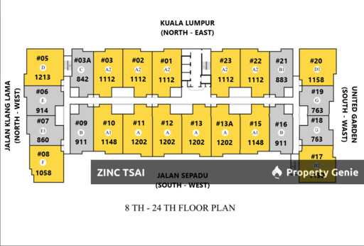 Pearl Suria Residence🔥Save RM 171,000🔥4 mins drive to KTM Pantai Dalam Station🔥2 mins drive to Pearl Shopping Gallery