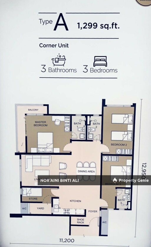 Merdeka Residensi Kuantan Type B Project High Rise with superb view di tengah bandar Kuantan
