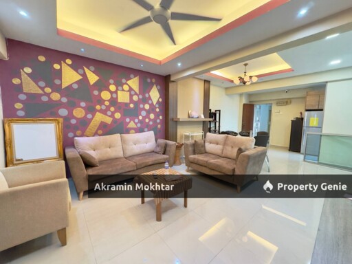 END UNIT, FULLY RENOVATED & FURNISHED | KEPONG SENTRAL CONDOMINIUM  KEPONG, KUALA LUMPUR