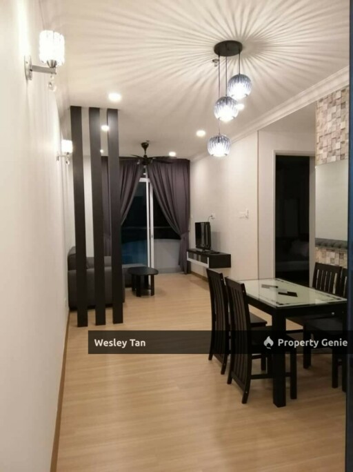 The Wave Fully Furnished 2rooms 1bath High Floor Pool View Melaka Kota