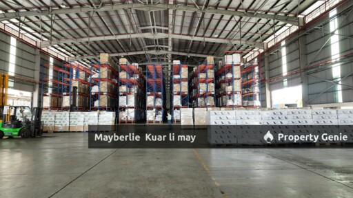 Meru Klang RM2.20 psf Warehouse With VNA System For Rent