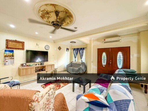 Corner Lot & Renovated | Double Storey Semi-D Cluster Taman Garing Utama, Rawang