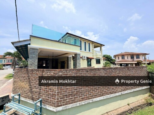 FREEHOLD, CORNER LOT & RENOVATED | DOUBLE STOREY BUNGALOW HOUSE TAMAN DESA CHENG PERDANA MELAKA