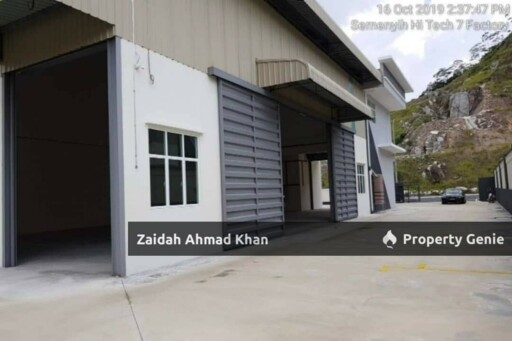 KAWASAN PERINDUSTRIAN HITECH JALAN HITECH 7 SEMENYIH 1.5 STOREY SEMI D FACTORY FOR SALE FREEHOLD INDIVIDUAL TITLE