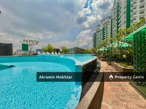 CORNER UNIT FACING POOL @ D’PINES CONDO, AMPANG