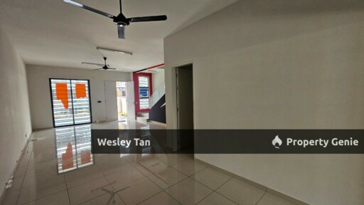 Cheapest Rental House One Krubong Sutera Emas 24hr Guard 4 Rooms Bare