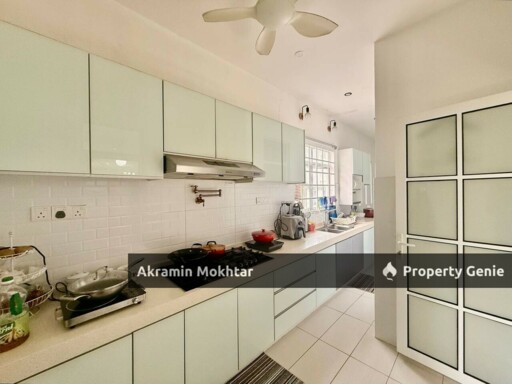 Freehold, Facing Open, Fully Furnished & Renovated | Corner Lot Double Storey Superlink, Enstek Timur, Jalan Timur Bandar Baru