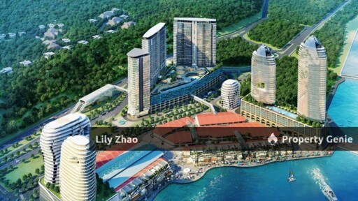 Sea View Jesselton Quay CitiPads Soho Suites, Airbnb Biz, Corner Lot, 525 sq ft, 2Bed 1Bath, Fully Furnished, Kota Kinabalu City Centre