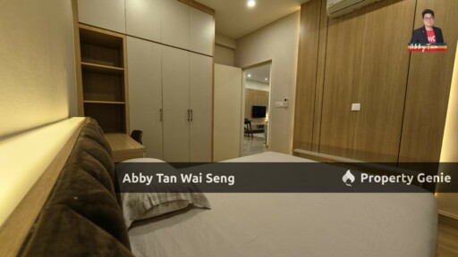 Kingfisher Inanam | Top Floor Hill View | Fully Furnished