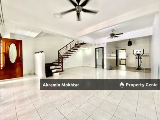 FREEHOLD, RENOVATED & PARTIALLY FURNISHED | Double Storey Terrace@Laman 2, Bandar Seri Putra