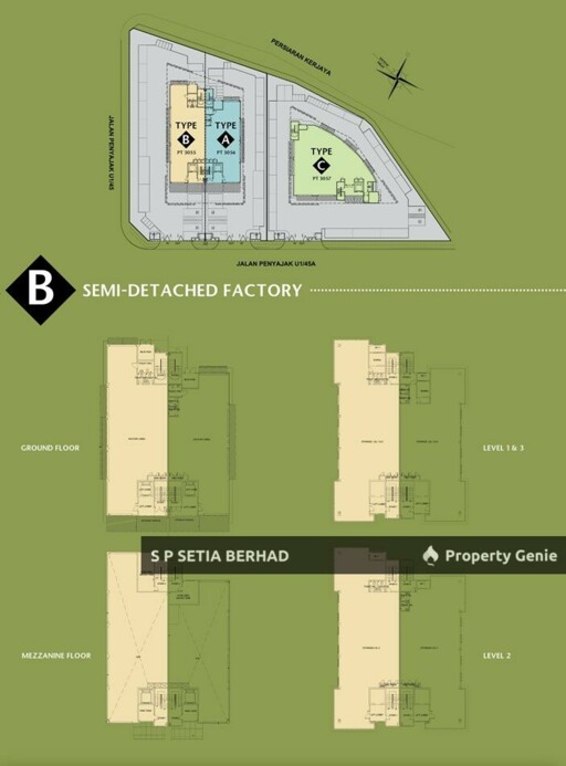 Temasya Alpine Glenmarie, SEMI-D FACTORY