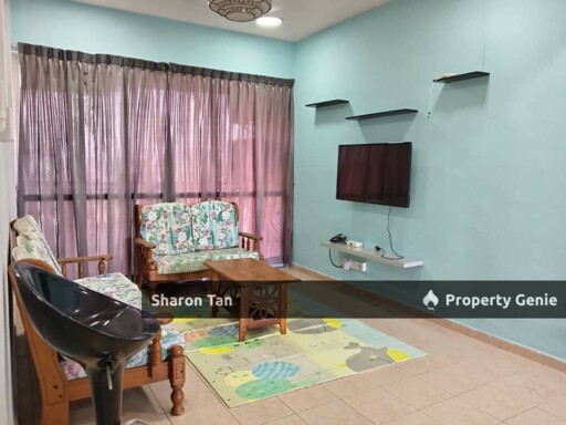 Putri Ria 3 Bedroom Fully Furnished Apartment Megahria, Masai, Pasir Gudang