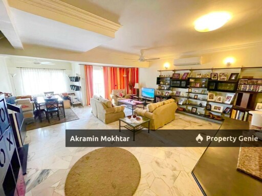 FULLY FURNISHED & 2 PARKING | PENTHOUSE DUPLEX Sri Jelatek Condominium  Seksyen 10 Wangsa Maju