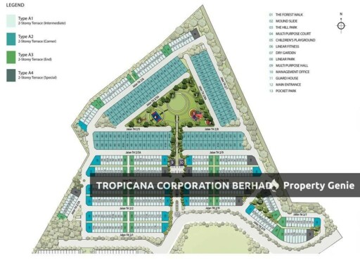 Parkfield Residences, Tropicana Heights