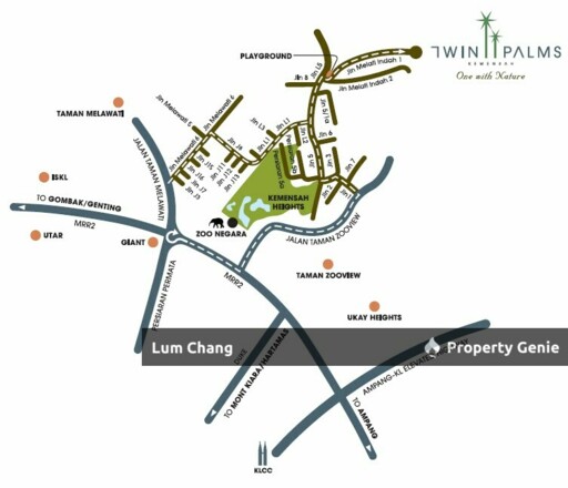 Cubist Bungalows @ Twin Palms Kemensah