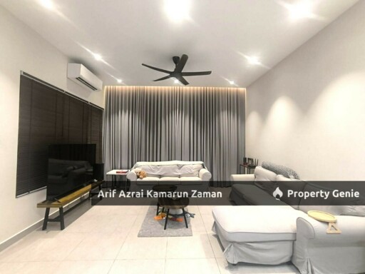 [Partly Furnished] The Mulia Residence, Cyberjaya | 3 Storey Link House | 5R4B | 2,286 sqft | RM4,500/month