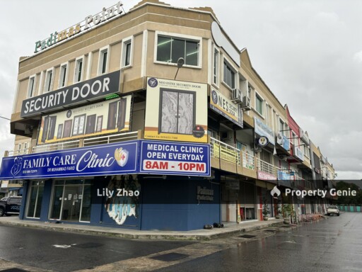 2nd Floor Shop Office for Rent, Road Frontage, Corner Lot 1,350 sqft, Padimas Point Commercial Jalan Penampang bypass, Kota Kinabalu.