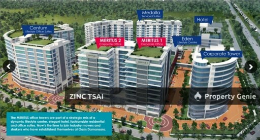 Oasis Ara Damansara_Office {Save RM 180,500} 4 mins Drive to LRT Ara Damansara_2 mins Walk to Oasis Village & Citta Mall