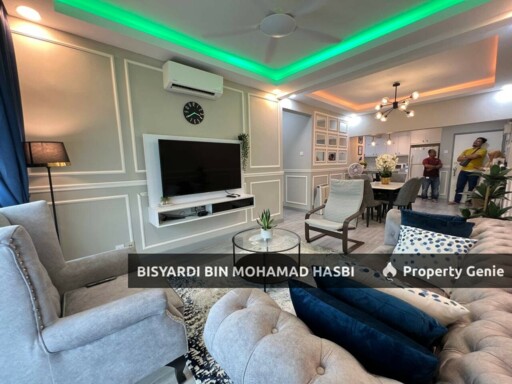 RENOVATED & FULLY FURNISHED ABADI INDAH APARTMENT, KUALA LUMPUR .