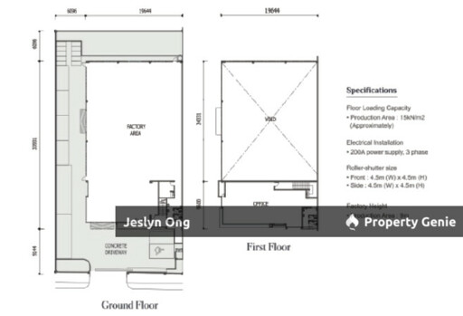 1.5 Storey Semi-D Factory at Desa Cemerlang For Sale