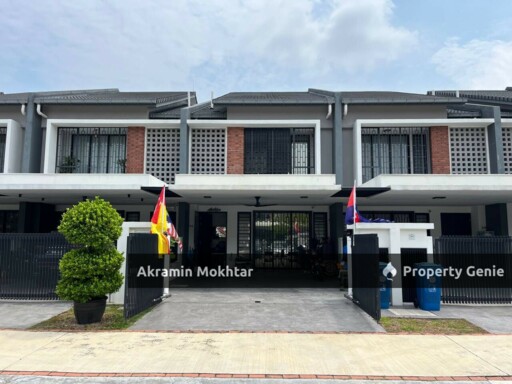 FREEHOLD, RENOVATED & PARTIALLY FURNISHED | DOUBLE STOREY TERRACE,  ELMINA GREEN 3, ELMINA WEST, SHAH ALAM.