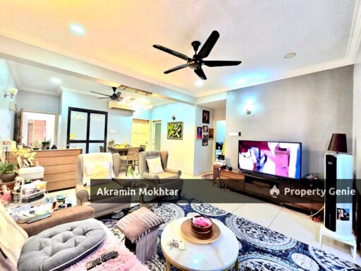 FREEHOLD, RENOVATED & PARTLY FURNISHED | Intan Apartment@Setiawangsa Kuala Lumpur