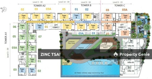 Henna Residence @ The Quartz WM {Save RM 141,000} 5 mins Drive to LRT Sri Rampai